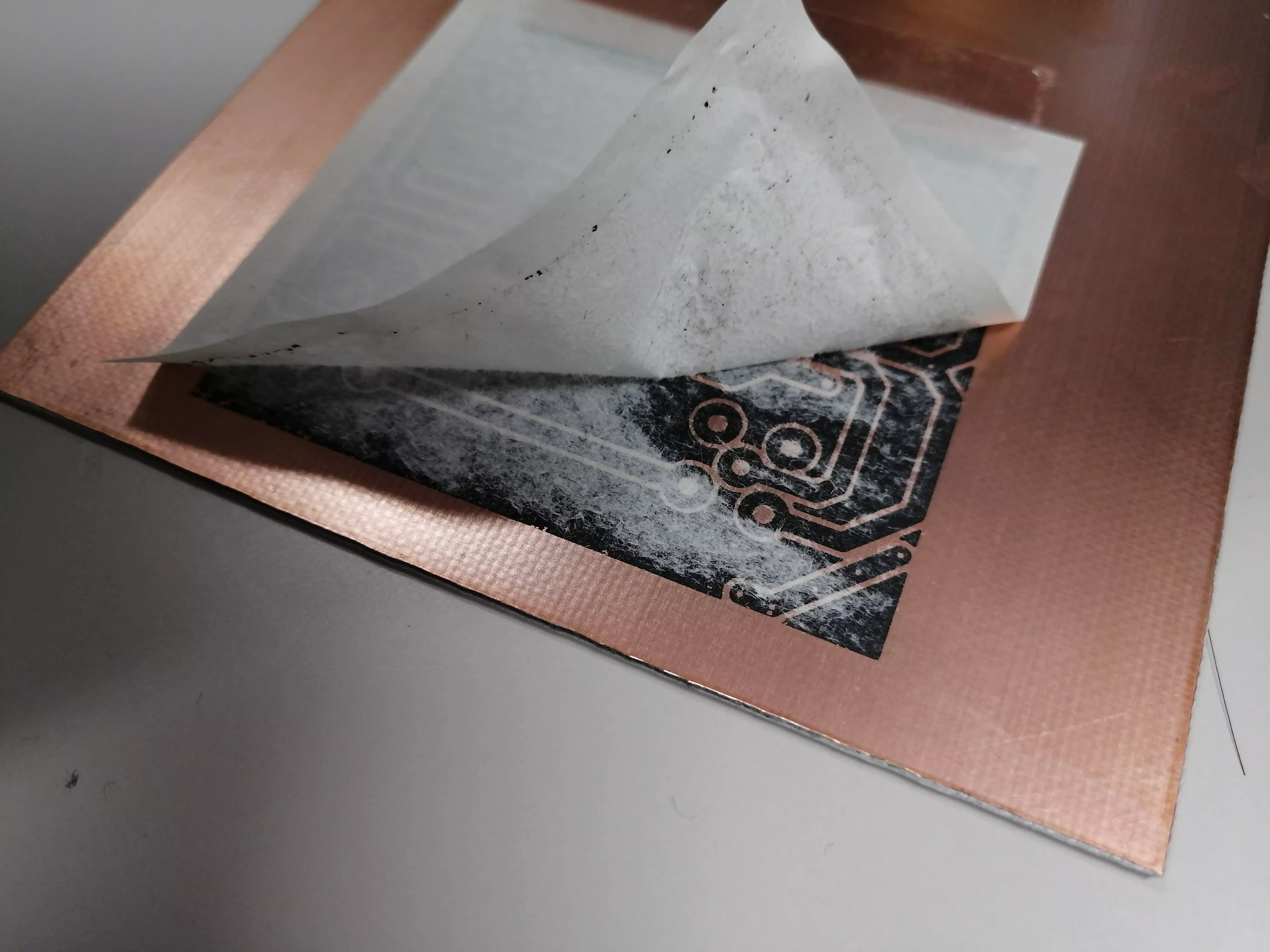 Printed Circuit Board Acetone Transfer