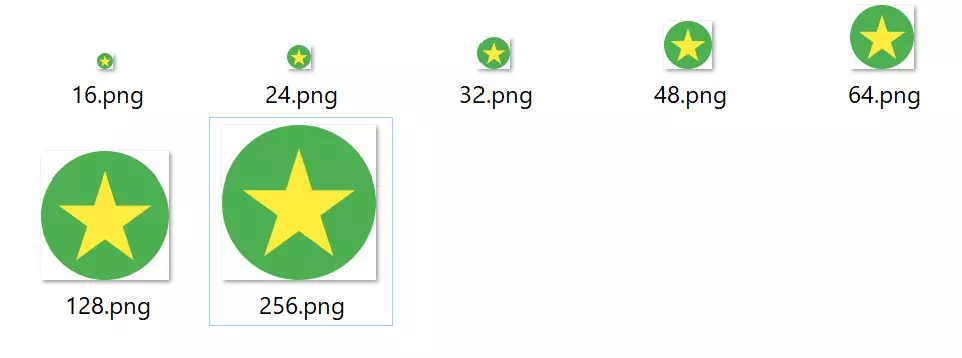 How to create an icon
